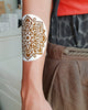 Șablon "Henna mandala" medie pentru tatuaje temporare cu henna
